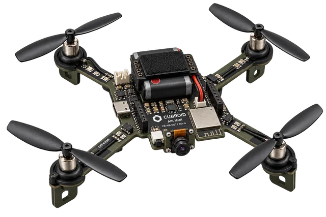 AI rendering of an olive CUBROID AIR MINI appearance study based on the design